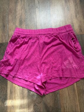 adidas Women's Hot Pink Athletic Shorts